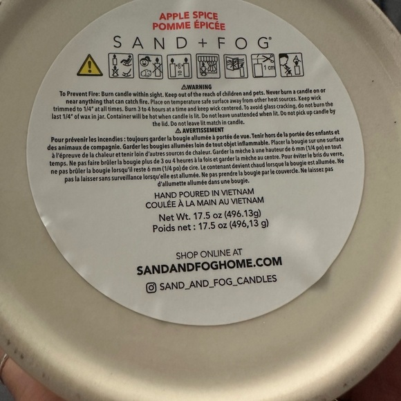 Pink Halloween Ghost Candle Sand & Fog apple spice NEW HTF viral👻👻👻👻 - Picture 7 of 7